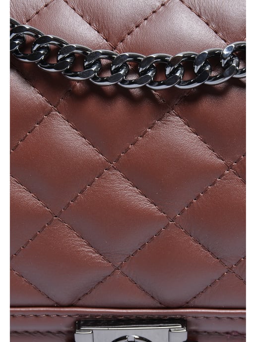 Anna Luchini Kastanienbraun Rindsledertasche - Image 3