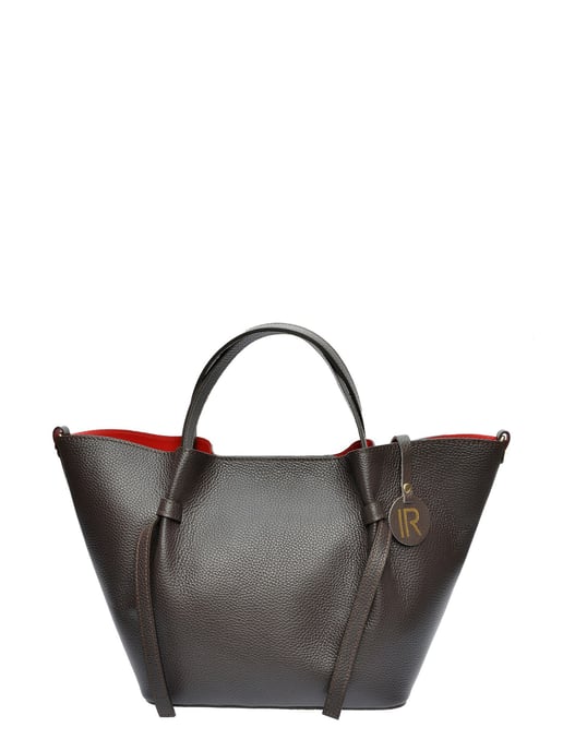 Isabella Rhea Kastanienbraun Rindsledertasche - Image 1