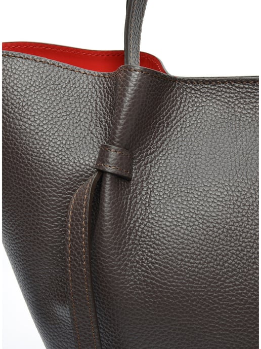 Isabella Rhea Kastanienbraun Rindsledertasche - Image 3