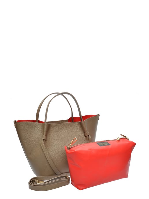 Isabella Rhea Beige Rindsledertasche - Image 2