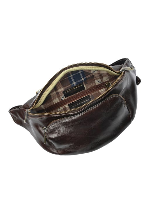 Isabella Rhea Kastanienbraun Rindsledertasche - Image 4