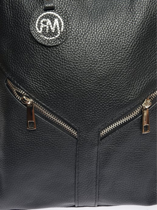 Roberta M Schwarz Rindsledertasche - Image 3