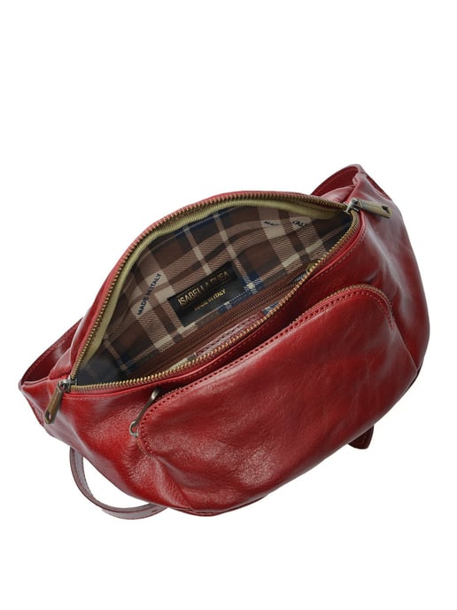 Isabella Rhea Rot Rindsledertasche - Image 4