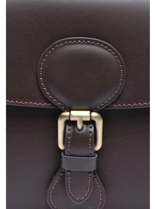 Isabella Rhea Kastanienbraun Rindsledertasche - Image 3