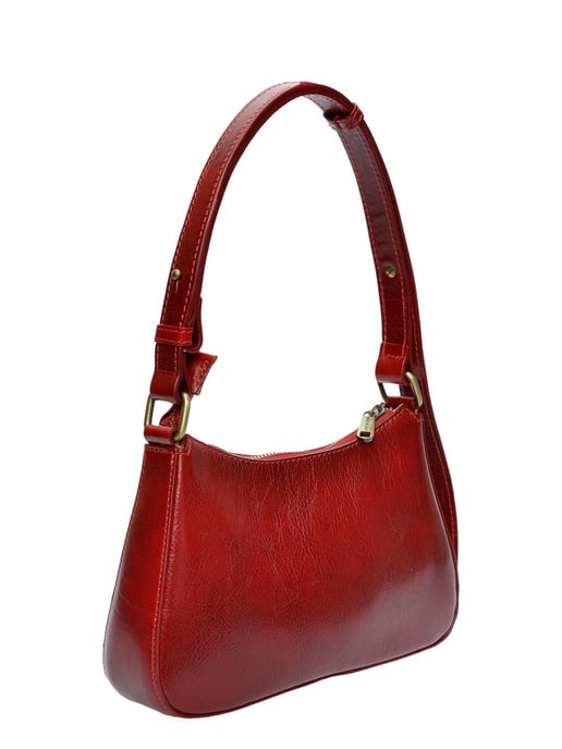 Isabella Rhea Rot Rindsledertasche - Image 2