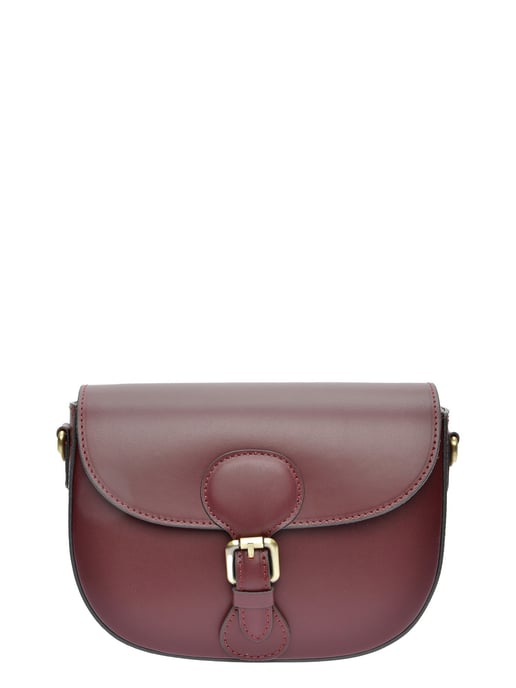 Isabella Rhea Weinfarbe Rindsledertasche - Image 1