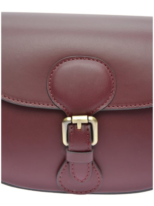 Isabella Rhea Weinfarbe Rindsledertasche - Image 3