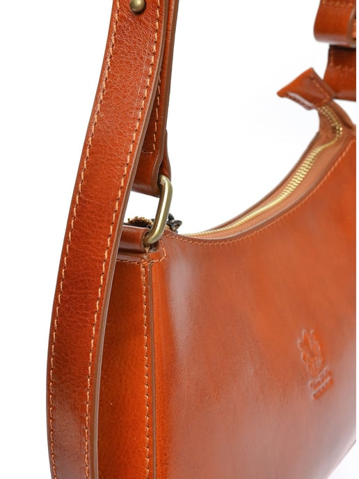 Isabella Rhea Braun Rindsledertasche - Image 3