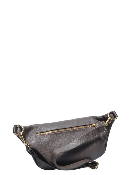 Anna Luchini Kastanienbraun Rindsledertasche - Image 2