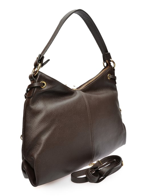Isabella Rhea Kastanienbraun Rindsledertasche - Image 2