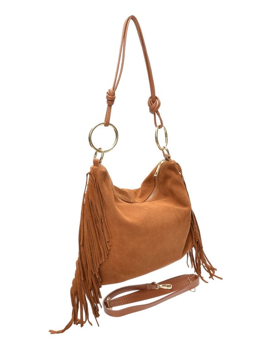 Isabella Rhea Braun Rindsledertasche - Image 2