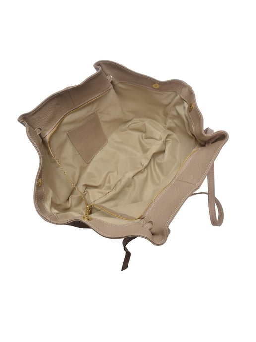 Roberta M Beige Rindsledertasche - Image 4