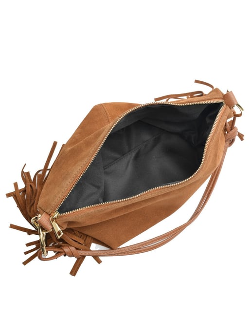 Isabella Rhea Braun Rindsledertasche - Image 4