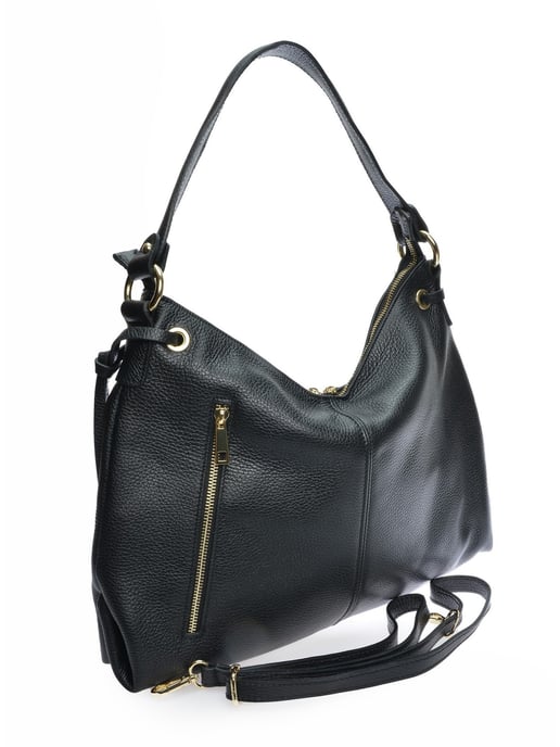Isabella Rhea Schwarz Rindsledertasche - Image 2