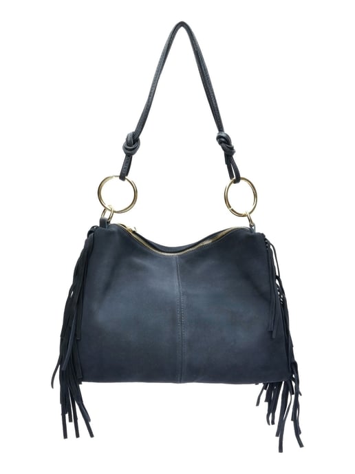Isabella Rhea Blau Rindsledertasche - Image 1