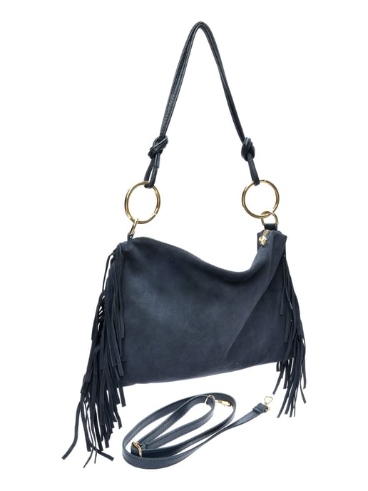 Isabella Rhea Blau Rindsledertasche - Image 2