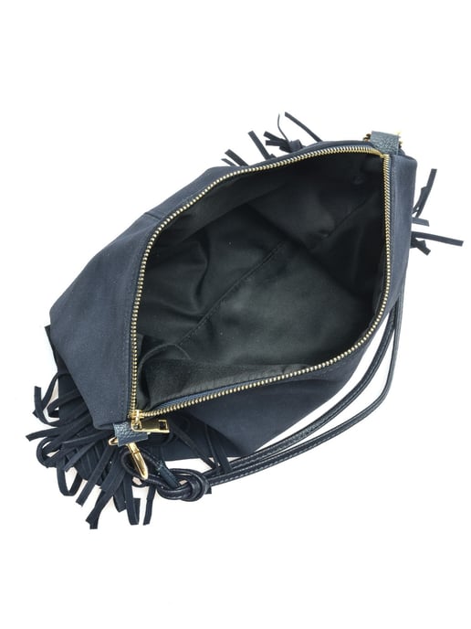 Isabella Rhea Blau Rindsledertasche - Image 4