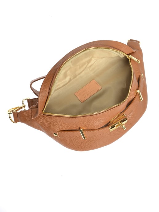 Anna Luchini Zweifarbig Rindsledertasche - Image 4