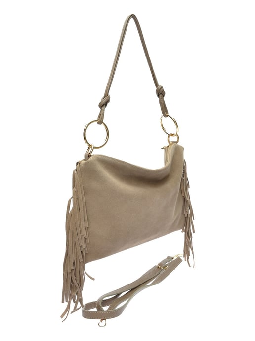 Isabella Rhea Beige Rindsledertasche - Image 2