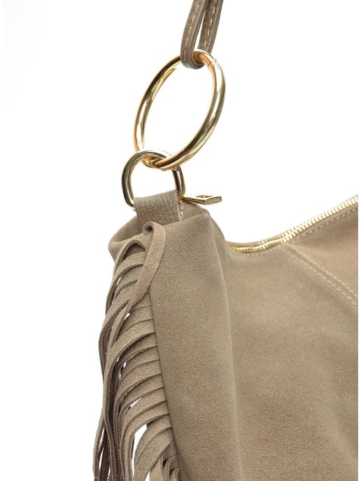 Isabella Rhea Beige Rindsledertasche - Image 3