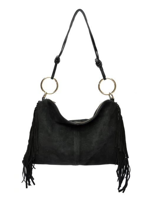 Isabella Rhea Schwarz Rindsledertasche - Image 1