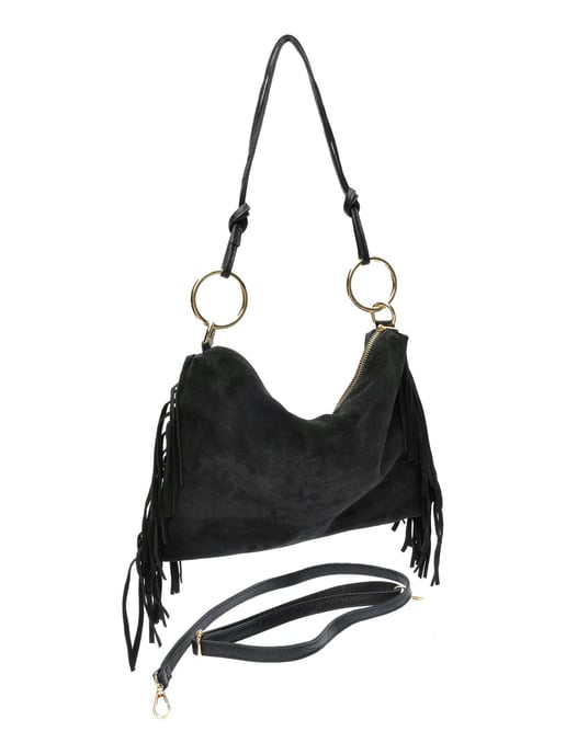 Isabella Rhea Schwarz Rindsledertasche - Image 2