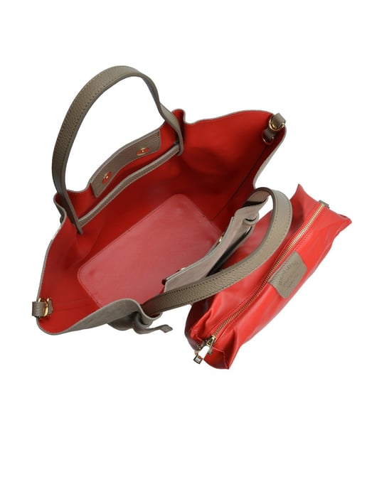 Isabella Rhea Beige Rindsledertasche - Image 4