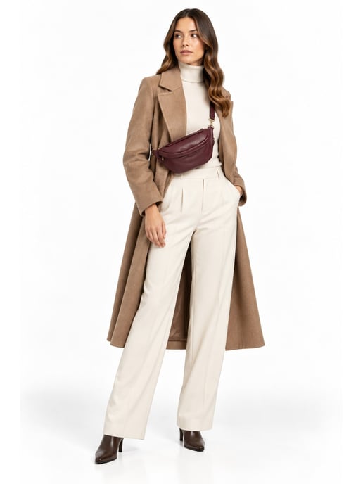 Roberta M Weinfarbe Rindsledertasche - Image 6