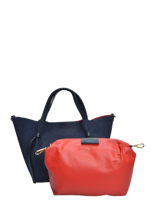 Isabella Rhea Blau Rindsledertasche - Image 3
