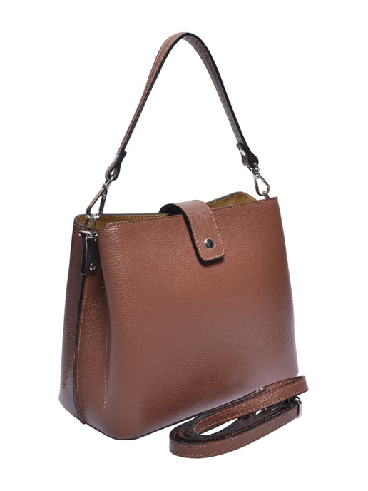 Isabella Rhea Kastanienbraun Rindsledertasche - Image 2