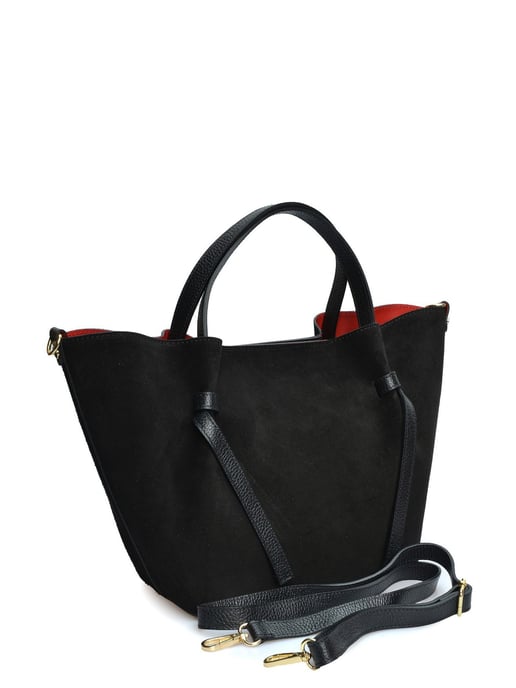 Isabella Rhea Schwarz Rindsledertasche - Image 2