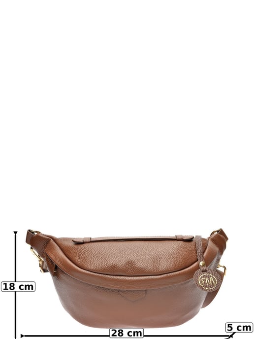Roberta M Kastanienbraun Rindsledertasche - Image 6