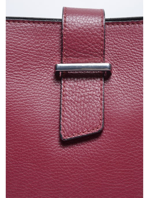 Isabella Rhea Weinfarbe Rindsledertasche - Image 3