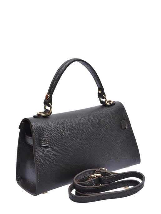 Anna Luchini Kastanienbraun Rindsledertasche - Image 2
