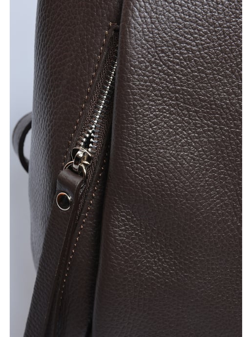 Anna Luchini Kastanienbraun Rindsledertasche - Image 3