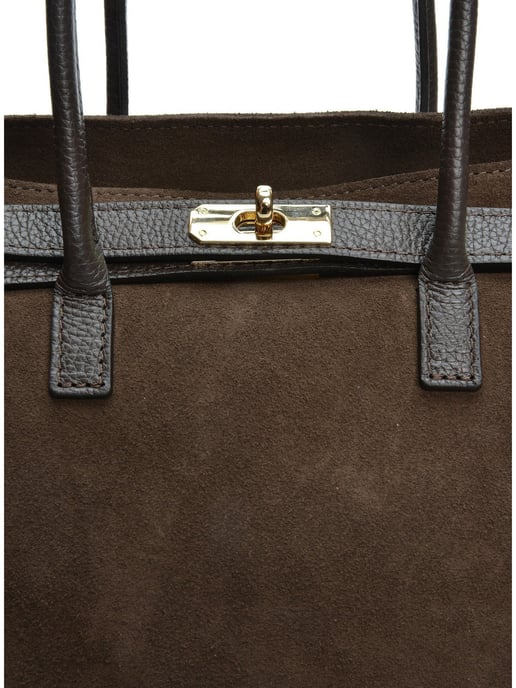 Isabella Rhea Kastanienbraun Rindsledertasche - Image 3