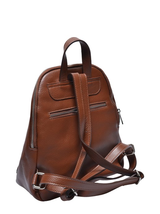 Anna Luchini Kastanienbraun Rindsledertasche - Image 2
