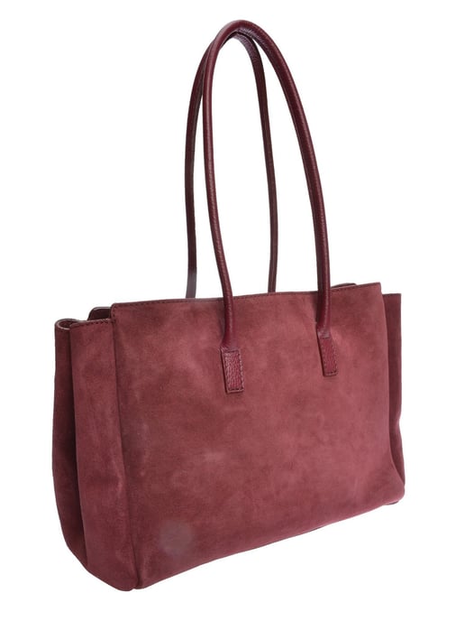 Isabella Rhea Burgund Rindsledertasche - Image 2