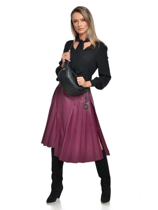 Roberta M Schwarz Rindsledertasche - Image 5