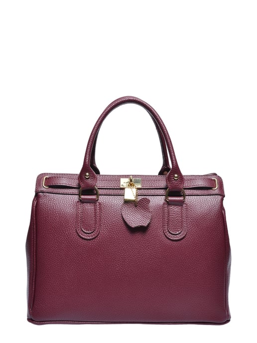 Roberta M Weinfarbe Rindsledertasche - Image 1