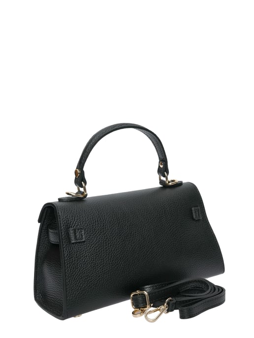 Anna Luchini Schwarz Rindsledertasche - Image 2