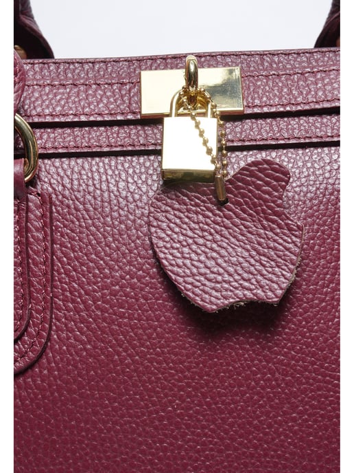 Roberta M Weinfarbe Rindsledertasche - Image 3