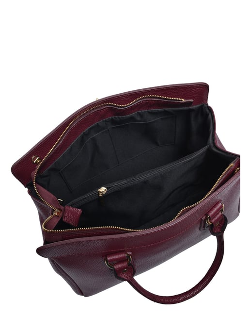 Roberta M Weinfarbe Rindsledertasche - Image 4