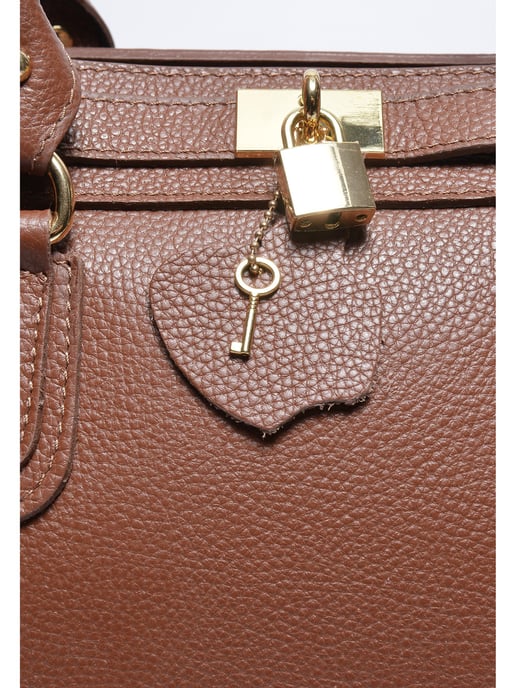 Roberta M Kastanienbraun Rindsledertasche - Image 3