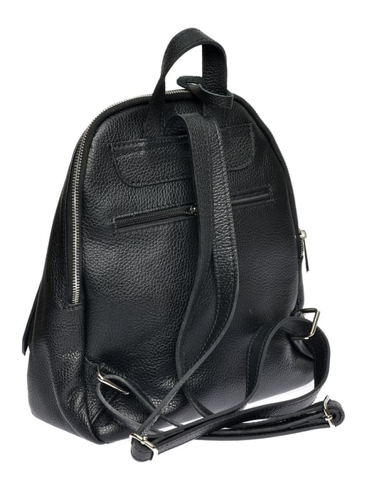 Anna Luchini Schwarz Rindsledertasche - Image 2