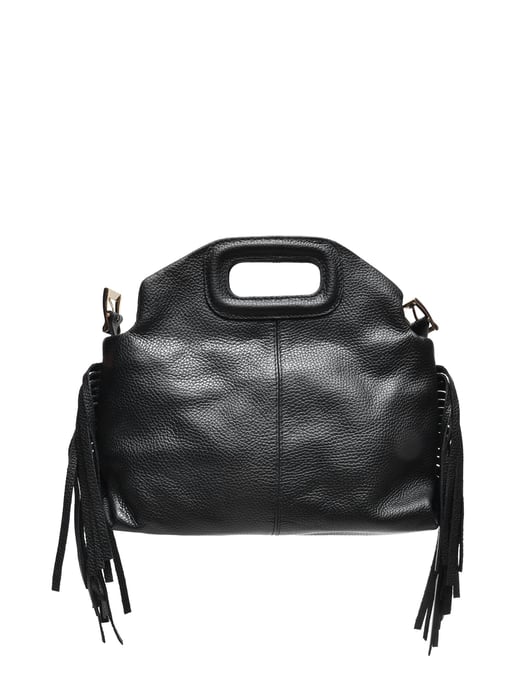 Anna Luchini Schwarz Rindsledertasche - Image 1