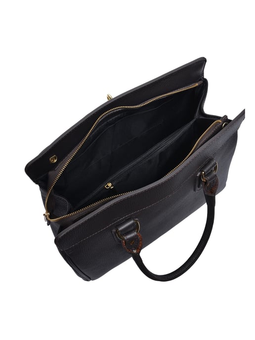 Roberta M Kastanienbraun Rindsledertasche - Image 4