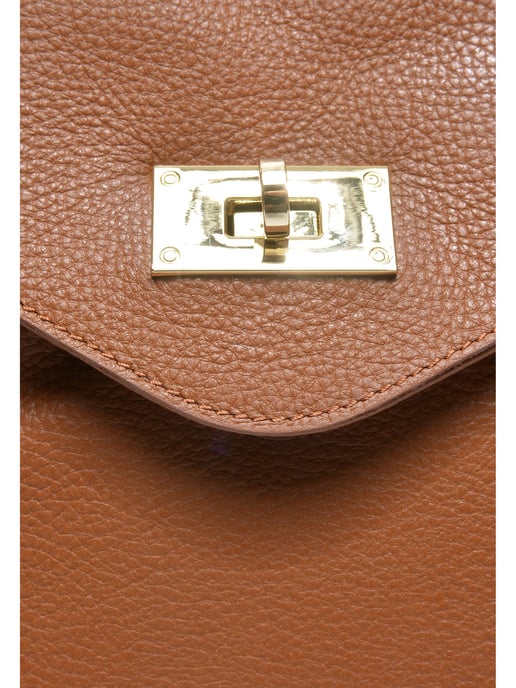 Anna Luchini Braun Rindsledertasche - Image 3