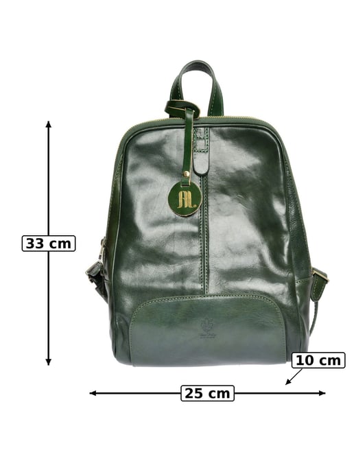 Anna Luchini Grün Rindsledertasche - Image 6