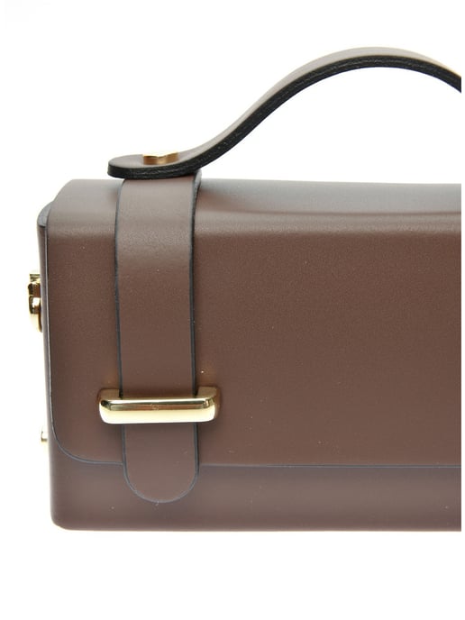 Isabella Rhea Kastanienbraun Rindsledertasche - Image 3